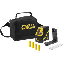 Stanley FCL-R Cross Line Laser, Red Beam, High Accuracy, Model FMHT77585-1