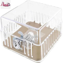 Abbasali AC Thermostat Cover with Lock, Includes Screwdriver, Pack of 2