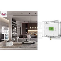 Abbasali AC Thermostat Cover with Lock, Includes Screwdriver, Pack of 2