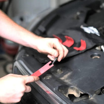 Abbasali Premium Auto Trim Removal Tool Kit, 5-Piece Pry Bar Set