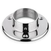 Abbasali Stainless Steel Rod Socket Flange, Heavy Duty, 19mm