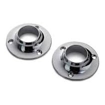 Abbasali Stainless Steel Rod Socket Flange, Heavy Duty, 19mm