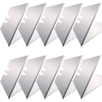 Abbasali Heavy Duty Utility Knife Blades, 10pcs, Replacement Blades for Precision Cutting