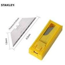 Abbasali Heavy Duty Utility Knife Blades, 10pcs, Replacement Blades for Precision Cutting