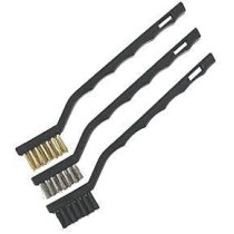Abbasali Set of Hand Wire Brushes for Rust and Slag Cleaning, Durable and Efficient for Tough Jobs
