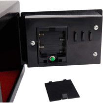 Abbasali Small Safe Boxes, Mini Wall Mounted Electronic Safe for Home and Office Security
