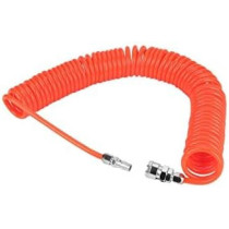 Abbasali Spring Type Compressor Hose, 10M for Air Compressors and Pneumatic Tools