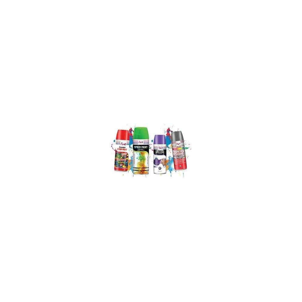Abbasali 400ML Spray Paint, Pack of 2 Dark Green for Internal And External Use