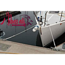 Abbasali 40 Yards White Cotton Cord, 12mm Craft Rope for Wall Hangings, Gardening, and Home Includes Gloves and Knife