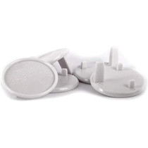 Abbasali Child Safety Electrical Outlet Plugs, Pack of 5, White, for Home Electrical Safety
