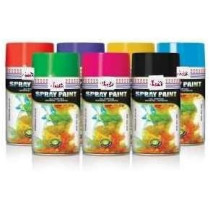 Abbasali 400ml Spray Paint, Pack of 2 Dark Blue for Internal And External Use