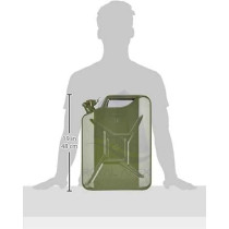 Abbasali On And Off Road Kit for SUV, Car, Truck And Other Vehicles, Includes 20L Metal Jerry Can And Electric Fuel Pump 24V for Diesel, Bio Kerosene, and Oil Transfer