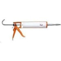 Abbasali Silicon Sealant Standard Quality for Repairing Uses in Bathrooms, Doors, and Fixing Items, Includes 1pc Silicon Gun, Pack of 24, White