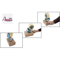 Abbasali Heavy Duty Tape Dispenser with 6pcs Clear Packing Tape 100 Yard, Convenient and Durable Packaging Solution