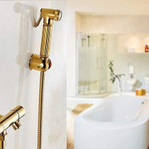 Bidets, Toilet Washer Mixer Shower Bidet Spray Faucets, Brass, Silver, Modern Bathroom Hygiene Solution