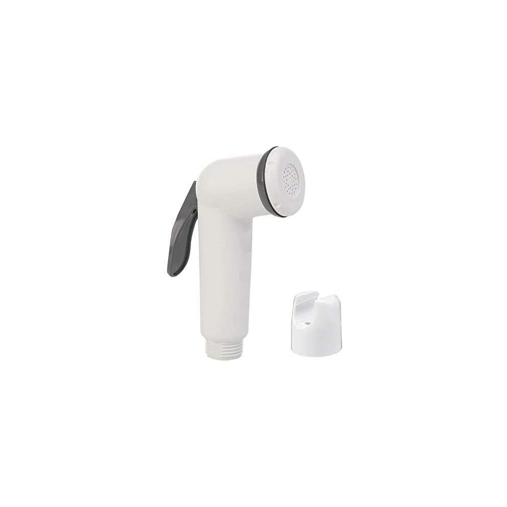 Hand Held Bidet Shower Head White Shattaf Head with Hanger, Easy to Use and Space Saving