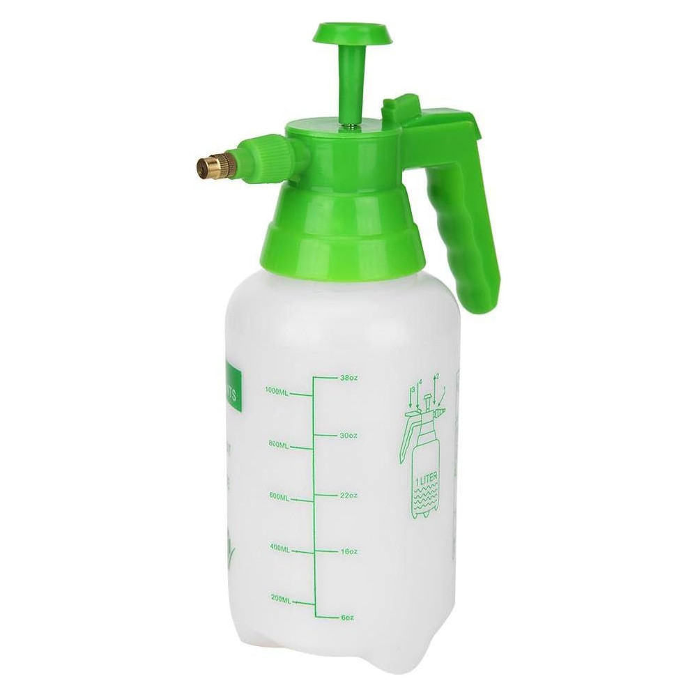 Globeagle Handheld Portable Plant Spray Bottle Watering Sprayer Kettle, 2L White, Ideal for Efficient Plant Care
