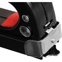 Abbasali 3 in 1 Staple Gun Upholstery Stapler, Heavy Duty Power Crown Shooter Tacker Hand Operated Stainless Steel Nail Gun Tool for Carpentry, Furniture, Doors And Windows