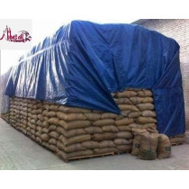 Abbasali Waterproof Ground Cover Tent Shelter, Dust-proof Rain Cover Tarpaulin Sheet, 12 x 12, Blue