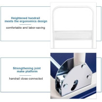 Egardenkart Platform Flat Trolley, 300kg, Heavy Duty for Transporting Goods with Ease