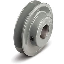 Abbasali Pulley Air Compressor Motor Drive Aluminium Pulley, 4 Inch 24mm, High Durability and Performance
