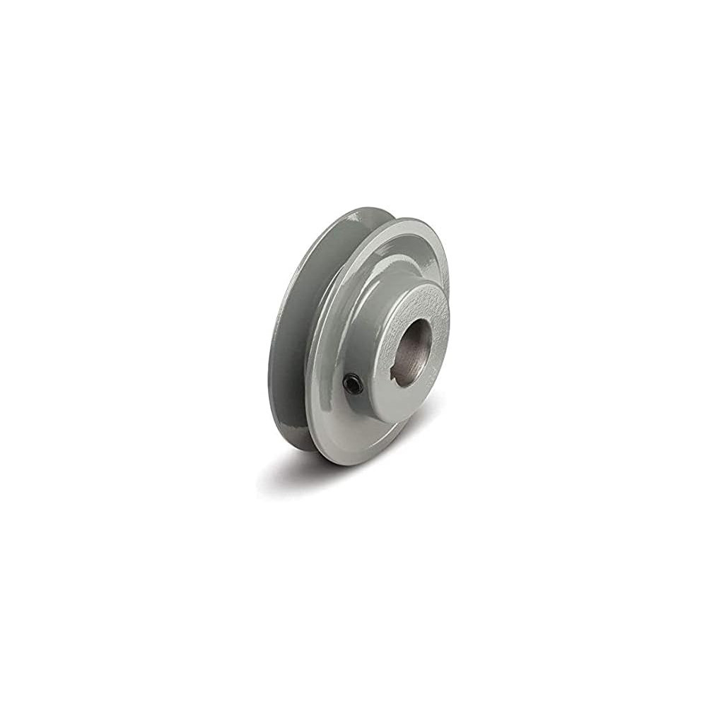 Abbasali Pulley Air Compressor Motor Drive Aluminium Pulley, 4 Inch 24mm, High Durability and Performance