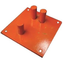 Abbasali Bar Bending Plate BBP16A BBP11B 22mm, Sturdy Tool for Construction and Rebar Work