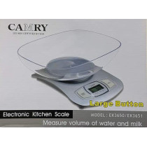 Abbasali Camry Digital Kitchen Scale, 5KG Capacity for Accurate Weighing of Food, Grains, Fruits, and Vegetables