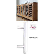 Abbasali 25 Piece Stainless Steel Cabinet Pull Handles, Furniture Bar Handles for Drawers, Dressers, and Cupboards