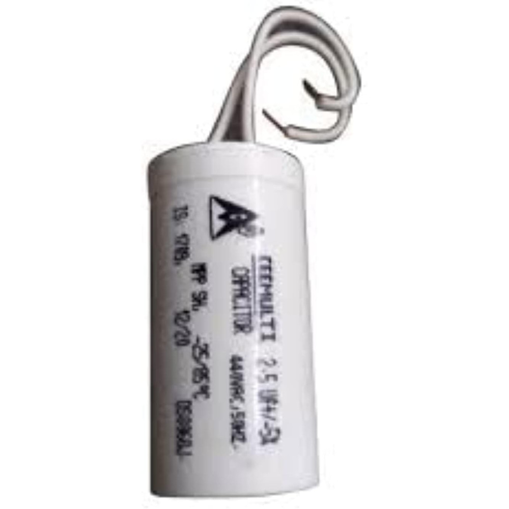 Abbasali Ceiling Fan Capacitor 2.5 UF (Round Model), High Quality, Made in India
