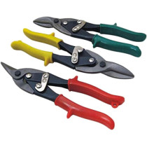 Roy 3 Piece Aviation Snip Set, Iron Sheet Cutter with Precision Blades for DIY and Industrial Use