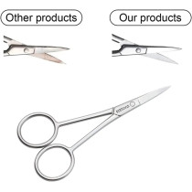 Abbasali 500ml Hair Sprayer and Scissor Set for Haircut Mustache Beard and Eyebrow Grooming