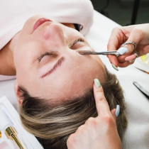 Abbasali 500ml Hair Sprayer and Scissor Set for Haircut Mustache Beard and Eyebrow Grooming