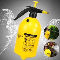 Woheni 2L Manual Pressure Sprayer Bottle, Hand Pump Fogger for Home, Garden, And Industrial Use, Yellow
