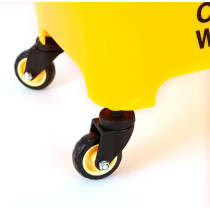 Abbasali 20L Mop Wringer Trolley, Commercial Cleaning Cart with Durable Construction