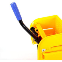 Abbasali 20L Mop Wringer Trolley, Commercial Cleaning Cart with Durable Construction