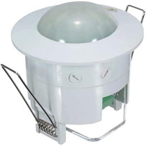 Abbasali Milano Ceiling PIR Motion Sensor Switch with Light Sensor, 360 Degree Coverage, Slim Design, Energy Efficient
