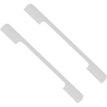 Abbasali Zinc Handle for Kitchen And Office Furniture, 96mm Drawer/Cabinet/Door Handles, Silver, 2 Pack