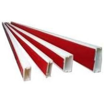 Generic ATH PVC Cable Trunking with Sticker, 1 Meter (16mm x 16mm) for Neat And Safe Cable Management