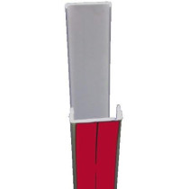 Generic ATH PVC Cable Trunking with Sticker, 1 Meter (25mm x 16mm) for Organized Electrical Installations