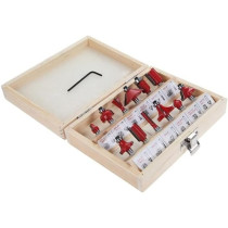 Abbasali 12-Piece Milling Cutter Router Bit Set, 8mm Cutters for Floor And Handcrafted Projects