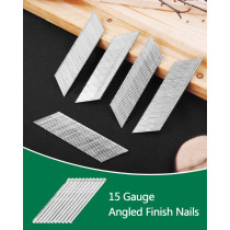 Abbasali Gauge Brad Nails (1000 Pieces), 10MM Nails for Woodworking And Projects