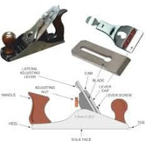 Abbasali Jack Plane, Carbon Steel Randa with Cast Iron Body, Brass Cutter Adjustable Nut, NO.6