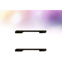 Abbasali 2Pcs Drawer Pull Bar, European Style Aluminium Alloy Handles for Doors And Cabinets, 96mm, Black