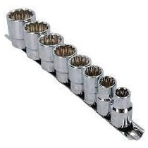 Abbasali 1/2 Inch Short Socket, 6PT, 23mm for Precision Fastening