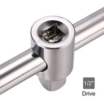 Abbasali 1/2 Inch Drive Sliding T-Bar 10mm, Durable Tool for Easy Grip and Control