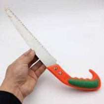 Abbasali Professional Double Cut Curved Pruning Saw, 270mm for Precision Cutting