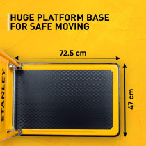Stanley Plattformwagen 150kg, Heavy-Duty Transport Cart, SXWTD-PC527