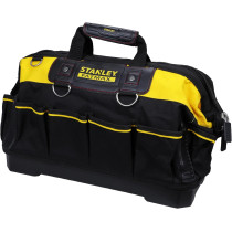Stanley Fat Max 18 Inch Tool Bag with Stanley T-shirt and Cap Bundle, 1-93-950
