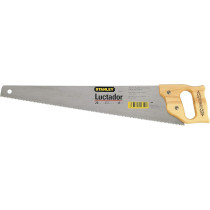 Stanley Luctador Brown Handsaw for Efficient Wood Cutting, 15-470
